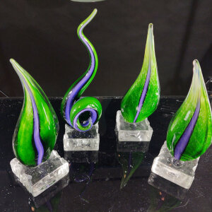 Hot Sculpted Glass & Coldworked Glass</br>2021