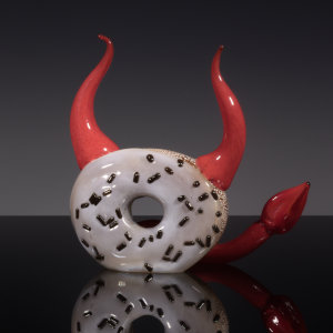 Furnace Blown Glass<br>7 x 3 x 7&rdquo;<br>2023