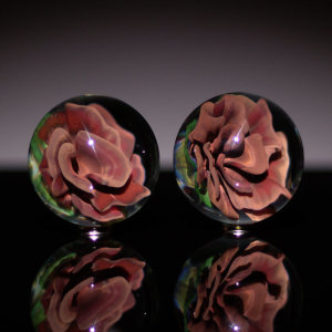 Torchworked Glass<br>1.5&rdquo; Each<br>2024