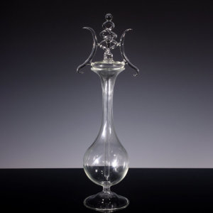 Torchworked Glass<br>5 x 5 x 15&rdquo;<br>2024