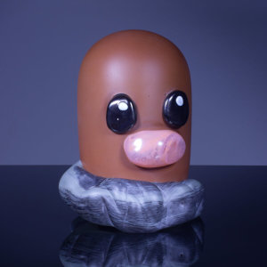 Furnace Blown Glass<br>6 x 6 x 10&rdquo;<br>2024