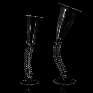 Torchworked Glass<br>
	12&rdquo; Tallest<br>2024