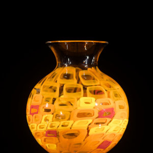 Furnace Blown Glass<br>8 x 6 x 12&rdquo;<br>2024