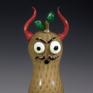 Furnace Blown Glass</br>4 x 4 x 10.5&rdquo;</br>2025