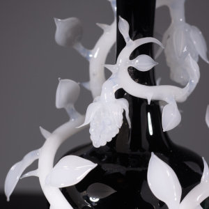 Torchworked Glass</br>6 x 6 x 16&rdquo;</br>2025