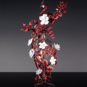 Torchworked Glass</br>7 x 8 x 16&rdquo;</br>2025