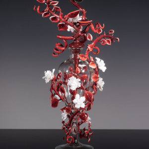 Torchworked Glass</br>7 x 8 x 16&rdquo;</br>2025