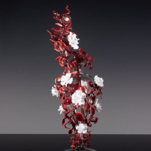 Torchworked Glass</br>7 x 8 x 16&rdquo;</br>2025