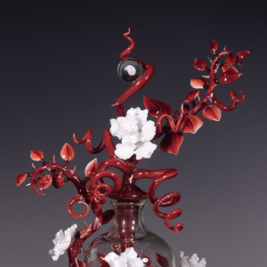 Torchworked Glass</br>7 x 8 x 16&rdquo;</br>2025