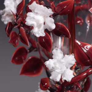 Torchworked Glass</br>7 x 8 x 16&rdquo;</br>2025