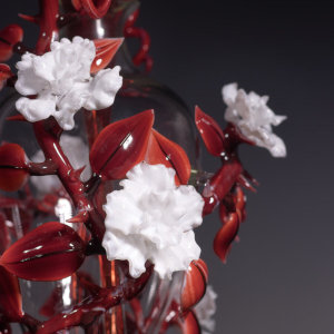 Torchworked Glass</br>7 x 8 x 16&rdquo;</br>2025