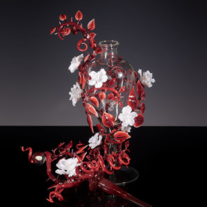 Torchworked Glass</br>7 x 8 x 16&rdquo;</br>2025