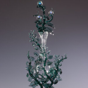 Torchworked Glass</br>6 x 8 x 17&rdquo;</br>2025