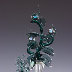Torchworked Glass</br>6 x 8 x 17&rdquo;</br>2025
