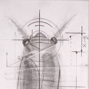 Graphite on Bristol Board</br>7.25 x 3.5&rdquo;</br>2008