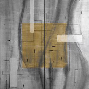 Graphite and Pastel on Bristol Board</br>22 x 18&rdquo;</br>2010</p>