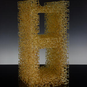 Torchworked Glass</br>8 x 8 x 16&rdquo;</br>2022