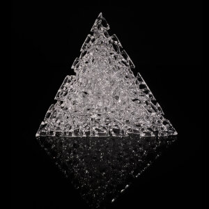 Torchworked Glass</br>9 x 9 x 9&rdquo;</br>2022