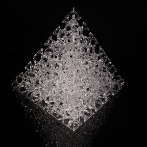 Torchworked Glass</br>9 x 9 x 9&rdquo;</br>2022