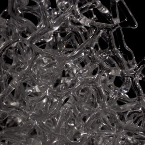 Torchworked Glass</br>9 x 9 x 9&rdquo;</br>2022