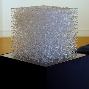 Torchworked Glass</br>20 x 20 x 20&rdquo; (smallest configuration)</br>2021