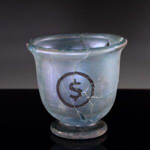 Glass & Enamel</br>6 x 6 x 6&rdquo;</br>2021