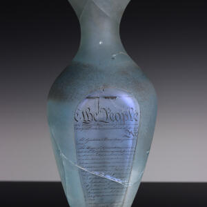 Glass & Enamel</br>6 x 5 x 13.5&rdquo;</br>2021