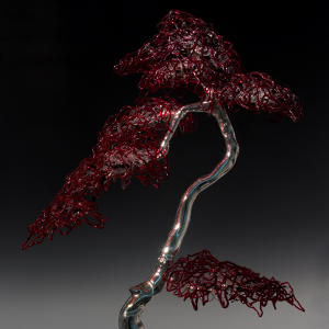 Mirrored Torchworked Glass</br>2016