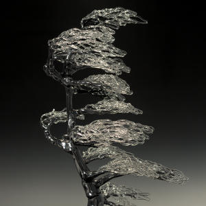 Mirrored Torchworked Glass</br>2016