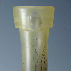 Glass, Graphite, and Pigment</br>20 x 10 x 10&rdquo;</br>2008