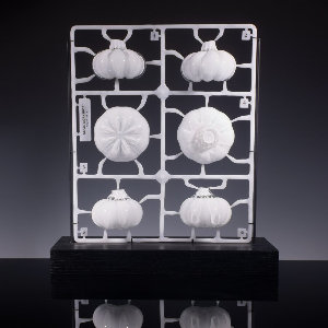 Furnace Blown & Torchworked Glass, Enamel</br>26 x 16 x 18&rdquo;</br>2025