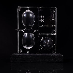 Torchworked Glass & Enamel</br>22 x 18 x 15&rdquo;</br>2025